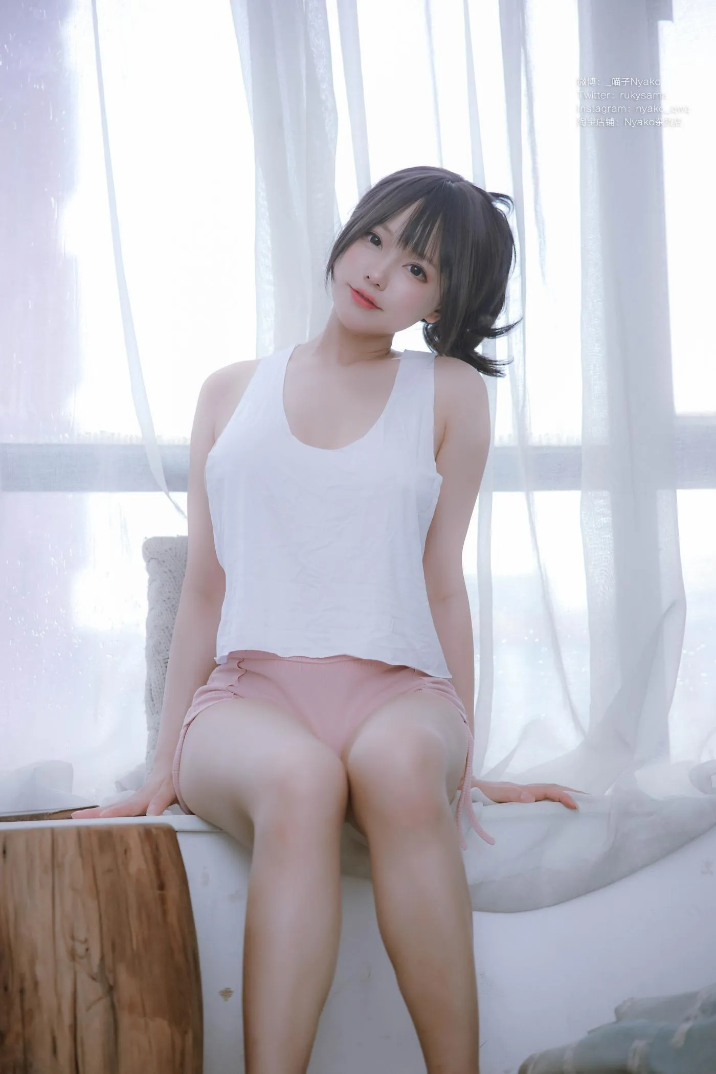 Nyako喵子 – NO.52 隣姉 背心 [78P]插图9